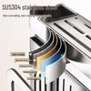Sijimuge Kitchen Knife & Utensil Organizer Rack