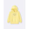 Gu By Uniqlo Kids Puff Sweatshirt Hoodie  Logo 