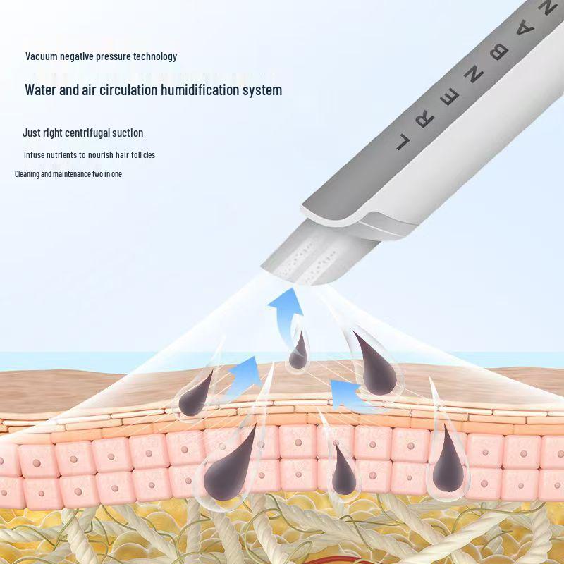 Micro-bubble Oxygen Injector Blackhead Remover: Home Pore Cleanser & Hydration Tool