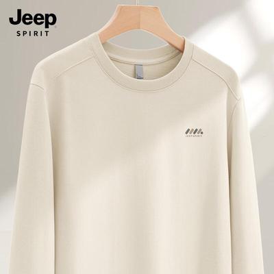 JEEP SPIRIT Men's Casual Long-Sleeve T-Shirt