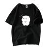 Om Unisex Tshirt for Unisexs Korean Fashion Loose Teen Oversized Plus Size Topsprinted Graphic