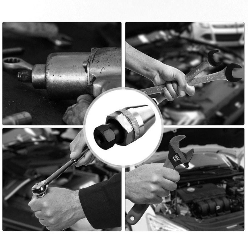 Auxiliary Tools CR-V Bolt Removal Tool 3/8in Silver Broken Bolt Remover Circle Headless Stud Extractor Tool Car Mechanic