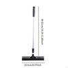 Shower Squeegee Glass Clean Scrape Tool 2 in 1 with Hanging Hole Cleaner Wiper Washing