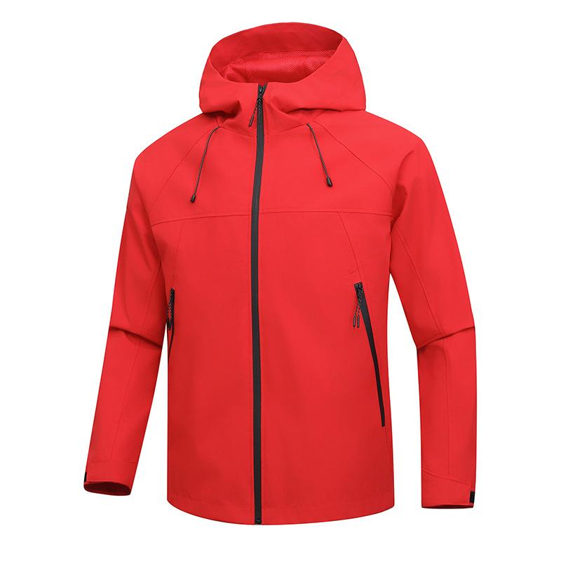 Mountain Outdoor Jacket Couple Coat Hooded Top Windproof Waterproof and Anti-fouling Mountaineering Suit Lightweight