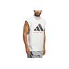 adidas FW24 Die Kollektion 2025 Kapitel 01 Mode Bequem Weich Basketballweste Unisex Westen Weiß IW5648