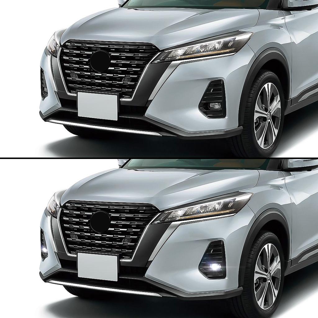 Für Nissan Kicks 2025 2025 Nebelscheinwerfer LED-Kit Frontstoßstange Scheinwerfer Tagfahrlichter DRL Auto-Taglichter Autozubehör