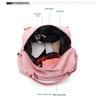 Expandable Large Capacity Travel Bag with Dry/Wet Separation, Portable Handheld Style for Fitness and Luggage Storage