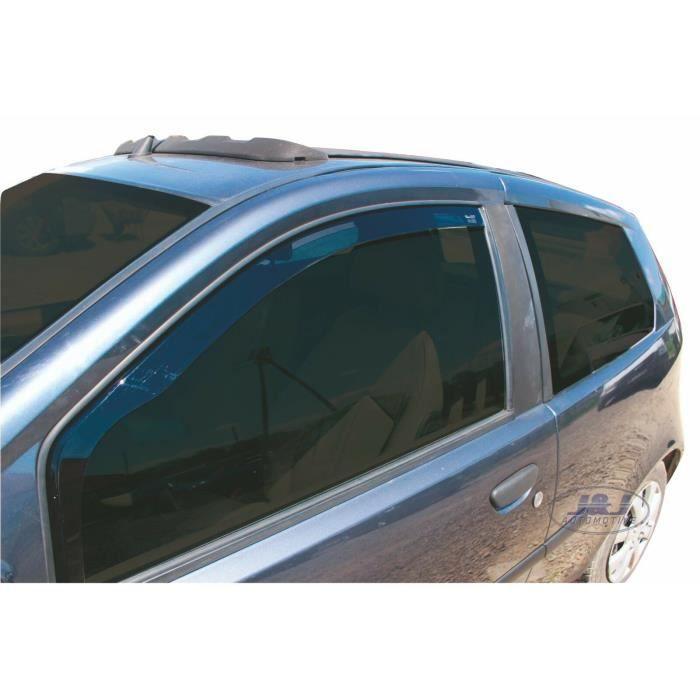 J&J AUTOMOTIVE | Heko Deflecteurs d'air Déflecteurs de Vent Pour Fiat Punto 2, 3, 3P. Berlina 1999-2018