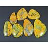 256Cts. Natural Bumble Bee Jasper Fancy Cabochon Loose Gemstone 07Pcs Lot C-2250