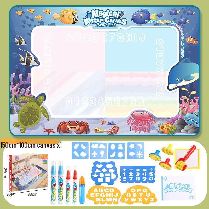 Extra Large Reusable Water Magic Drawing Mat for Kids