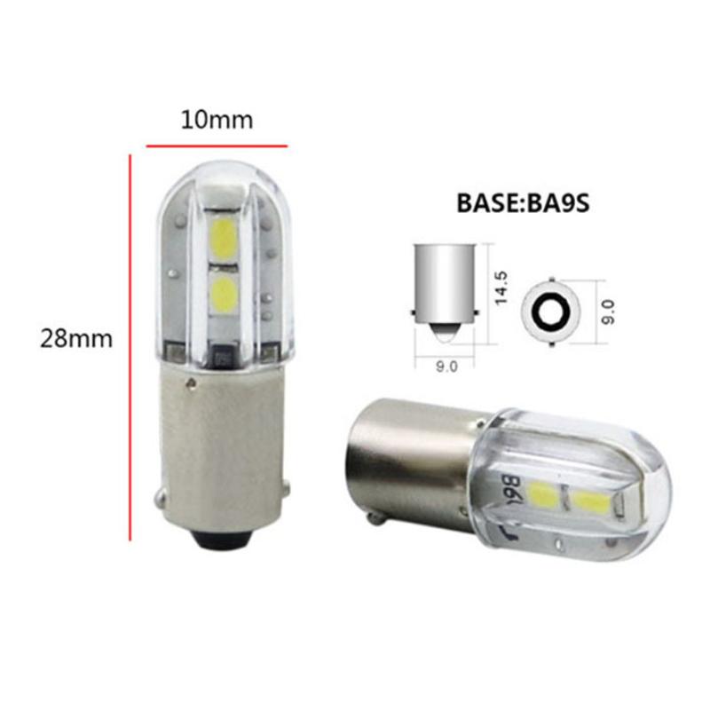 E10 Taschenlampen-LED-Birne Lampe 6V 12V B9 Bajonett Kontrollleuchte Yacht-Laterne E11 Gabelstapler Segelsignalbeleuchtung