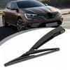 Rear Windshield Wiper Replacement Set with Arm and Blade, Black 2 Piece Rear Window Kit, 21 cm Arm and 24 cm Blade for Worn Wiper Part Service
