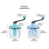 Plastic Hand Mixer with Ergonomic Handle Multifuntional Kitchen Tool Suitable for Comfortable and Fast Eggs Beating