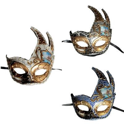 Masquerade Half Face Mask for Women Men Halloween Carnivals, Halloween Eyemask Masquerade Eyemask Half Face Mask