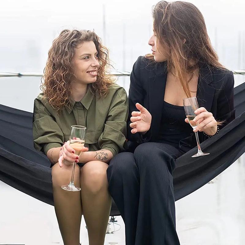 Canvas Swing Hammock Wholesale Cross-border Cotton Hammock Student Dormitory Outdoor Anti-rollover Hanging Chair Customization