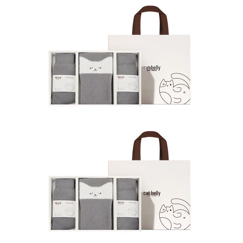 Far Infrared Heated Velvet Knee Pads & Socks Set for Cold Weather Comfort