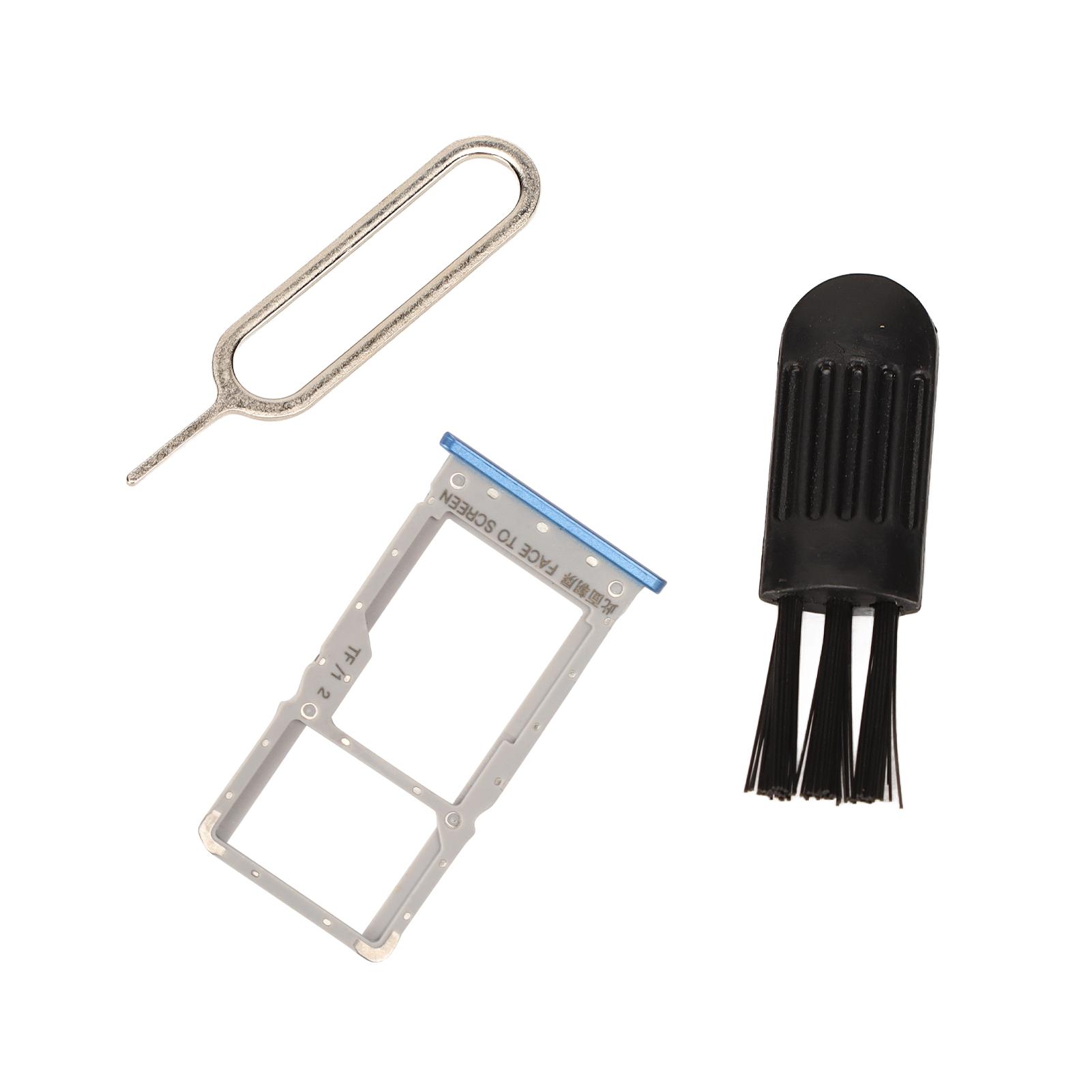 

Пластиковый лоток для SIM-карты, хорошо подогнанный, отсек для хранения, держатель слота для карты для смартфона Xiaomi Redmi Note 6 Note 6 Pro, синий синий