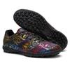High quality design outdoor high top comfortable training turf football shoes FG TF football shoes
