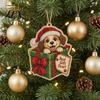 Bead Art Crafting Supplies Christmas Hanging Faux Pearl Kit for Adult, DIY Tree Decorations Painting Ornament, Handmade Holiday Craft Set Home