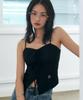 CITYBREEZE Ribbon Sleeveless Top_Black
