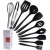 ZISIZ 15-Piece Silicone Kitchen Utensil Set