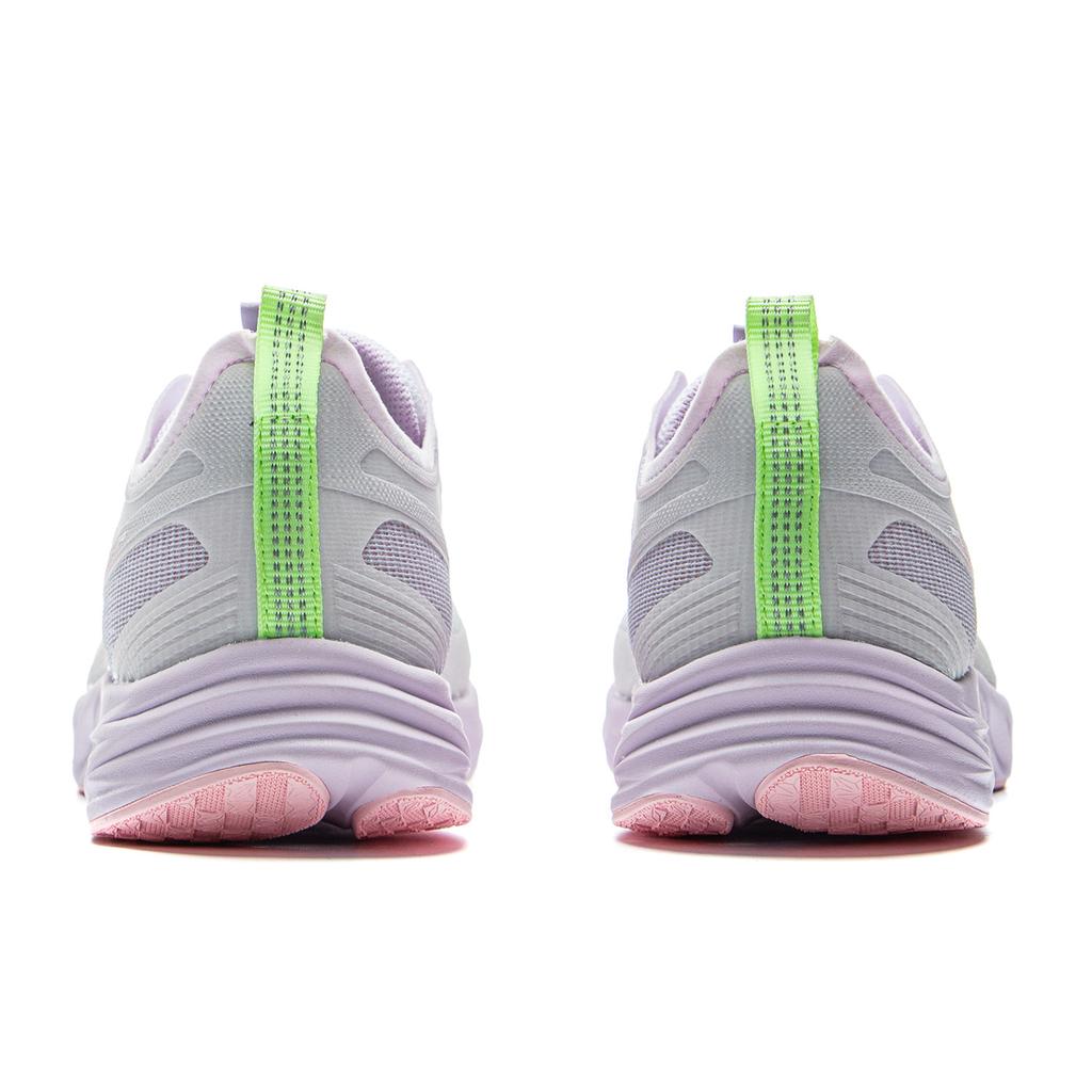 Li Ning Kids Running Shoes Lightweight Breathable Comfortable Non-Slip Shock Absorbing Low-Top Men sneaker Off-White Pink YKFV046-6