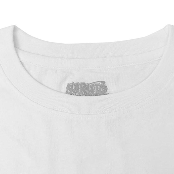 Sasuke T-Shirt NARUTO Shippuden Character Goods Short Sleeve Oversized White