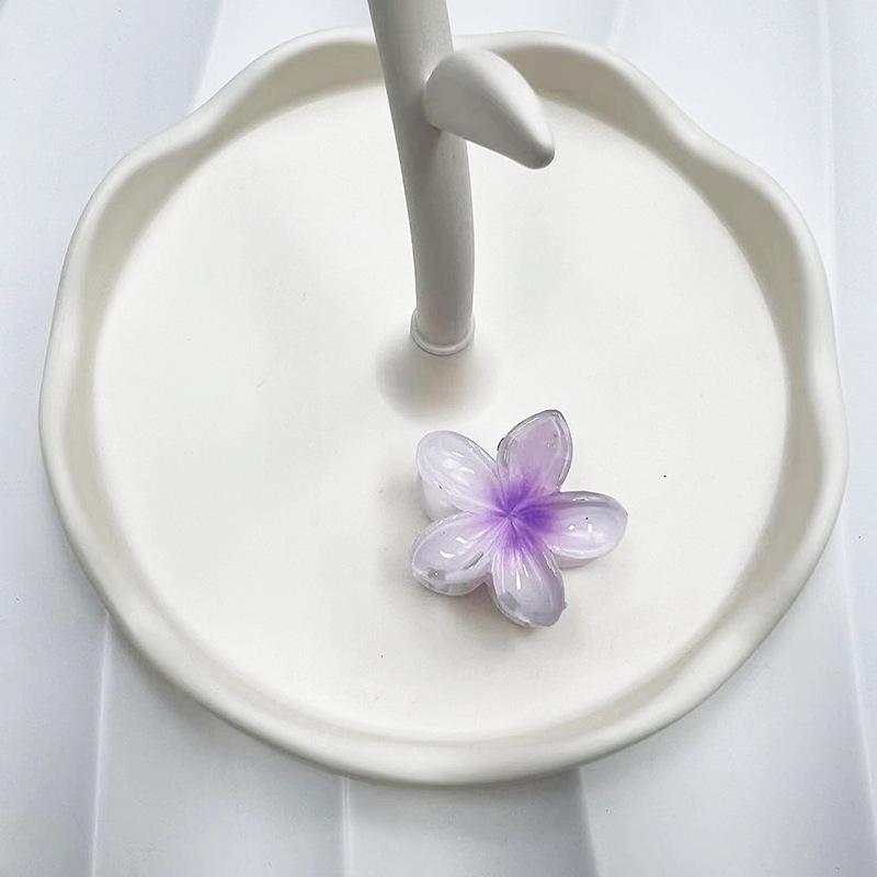 Europäische & Amerikanische Frangipani 4cm Strandurlaub Mode Haarspange