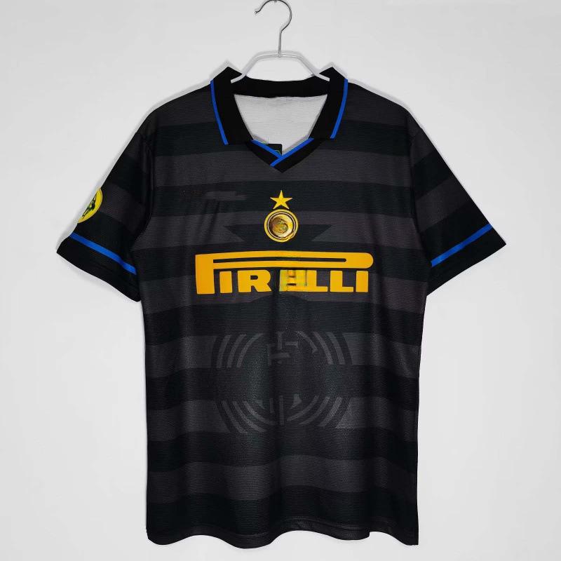 Wholesale Serie A Classic Retro Football Jersey AC Milan Kaka Inter Home and Away Short Sleeves Undertake Delivery