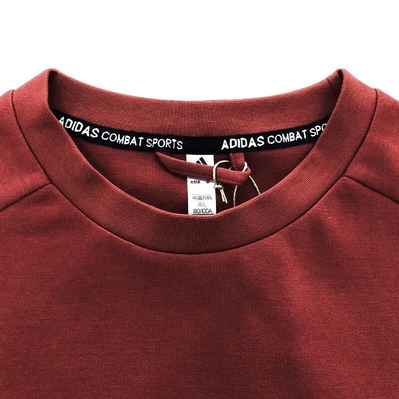 Adidas Sportlich Lässiges Rundhals-Pullover-Sweatshirt Unisex-Sweatshirt Rot ADICSTL06-RG