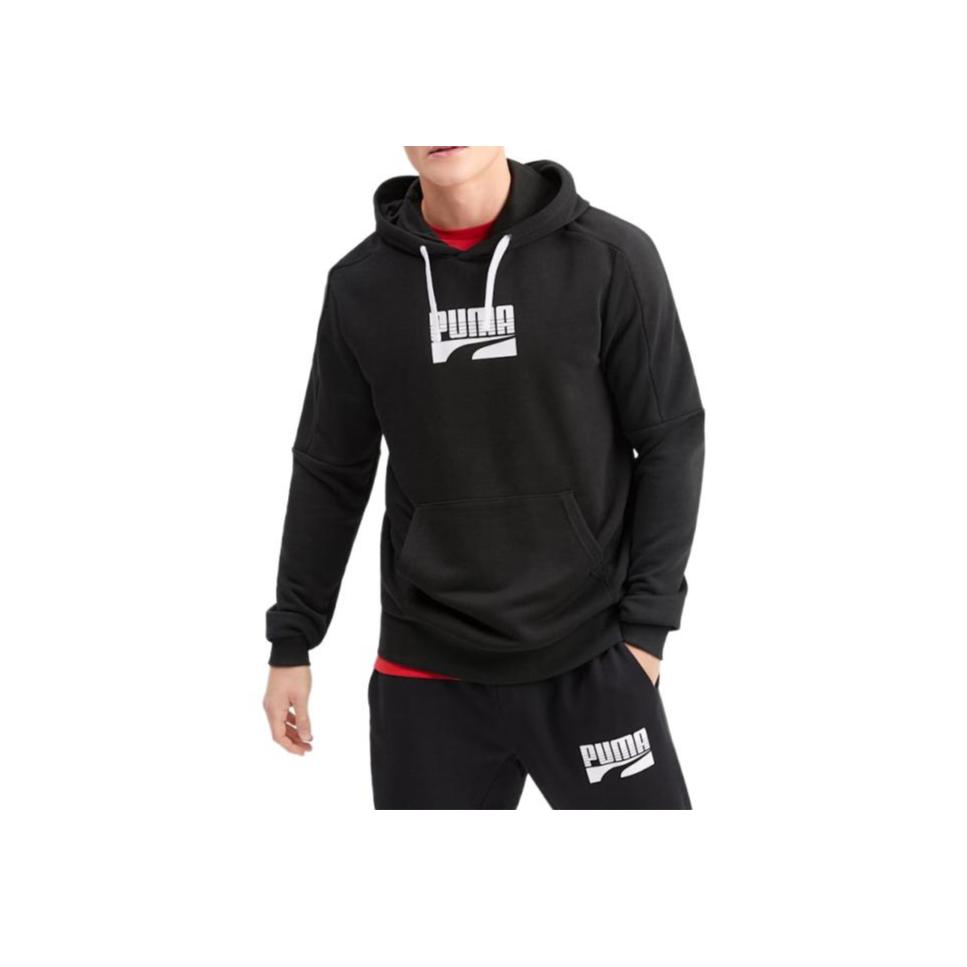 Puma Knit Sport Hoodie Men Hoodies Black 581664-01