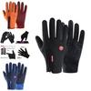 Versatile Black Waterproof And Windproof Touch Screen Gloves For Outdoor Sports