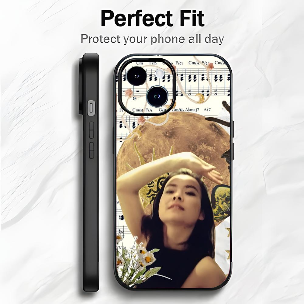 Emotionale Indie-Sängerin M-Mitski Handyhülle Handyhülle Weiche Verpackung Leicht Für iPhone17 16 15 14 13ProMax