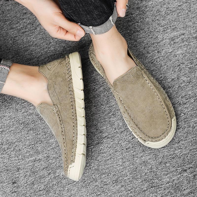 Fashion Men's Casual Shoes Fashion Loafers Retro Driving Flats Comfortable Men Loafers Leisure Business Footwear Zapatillas Para Hombre