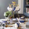 British Style Ceramic Cup Coffee Cup Set Afternoon Tea Tea Set Creative Cup Household With Saucer Spoon Holder