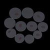 Circular Watch Glass Replacement Flat Sapphire Glass Thickness 1.0Mm Dia 25-35Mm Transparent Crystal Mineral Glass Watch Parts
