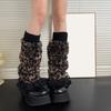 Womens Furry Party Costume Warm Faux Furs Fuzzy Long Boot Shoes Cuffs Cover Leg Warmers/Boot Sleeves/Boot Covers