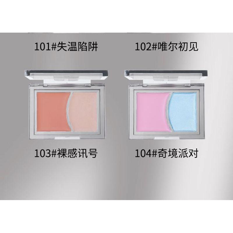 Kaxier - Two-Tone Watery Cream Blush - 4 Types