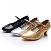 Women's Contemporary Dance Shoes Adult Latin Dance Soft-Sole Shoes 5/7cm Standard Heel Square Dance Shoes