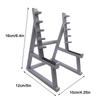 Creative Barbell Rack Pen Holder Mini Squat Rack Ornaments With Barbells And Weights Funny Weightlifting Gift Desk Organizer