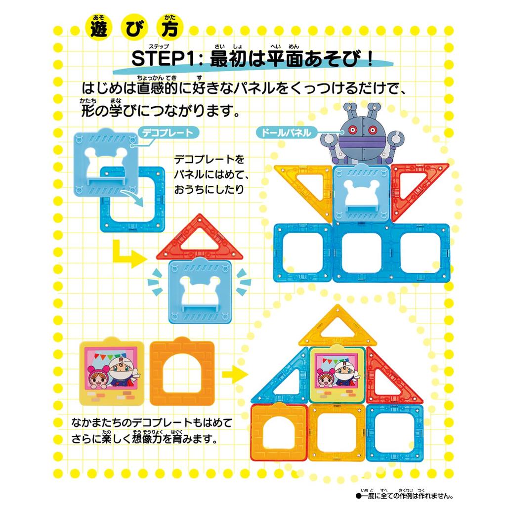 Anpanman Magpanel Vzdělávací DX Sada pro Spoustu Hraní [BANDAI] Hračka!