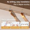 Motion Sensor Light LED Sensor Lamp Wireless Ultra Thin USB LED For Kitchen Cabinet Bedroom Wardrobe Indoor Lighting Night Light