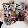 Baki the Grappler Anime Weiche Handyhülle für iPhone 15 16 17 Pro Max 17Air 16E 14 Plus 13 12 Mini Stoßfeste Hülle Rückseite