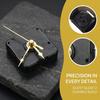 Gadpiparty Clock Movement Quartz Movement Suitable for 10-12CM Table Clock Movement DIY Handmade Wall Clock ReplacementCraft Repair Parts (15-0449