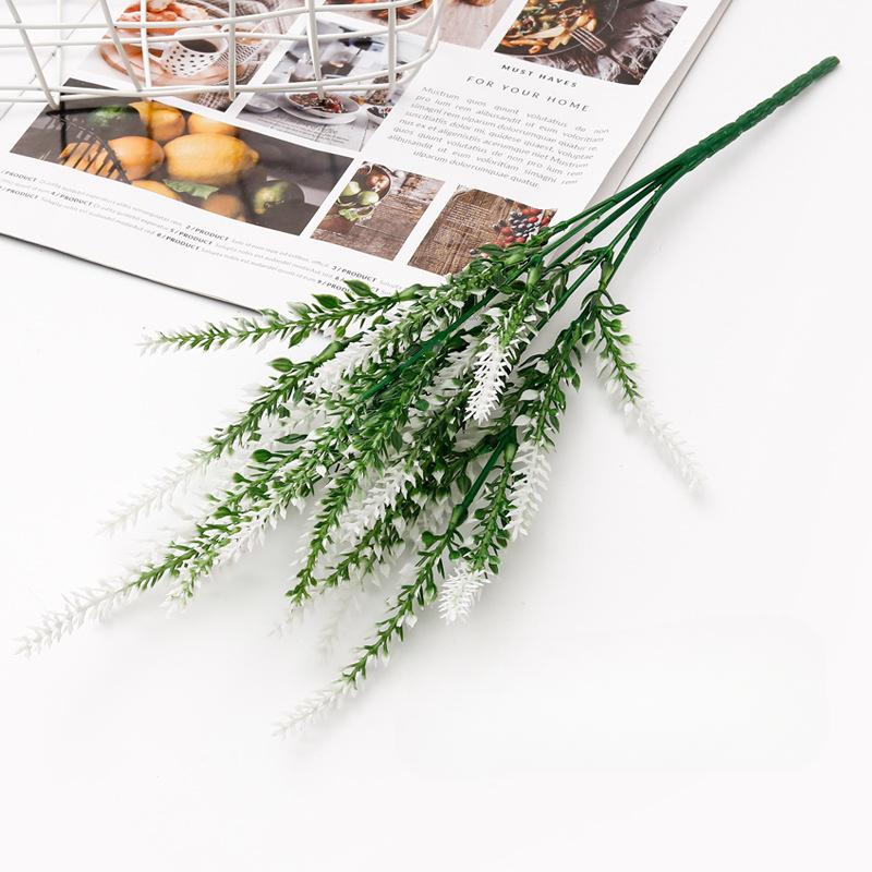 Kunststoff Künstliche Blume Lavendel Gefälschte Blume Topf Dekoration Nachahmung Wasser Pflanze Hochzeit Dekoration Requisiten