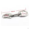Stainless Steel 80mm Swivel Clip Bolt Snap Hook Dog Leathercraft Accessories