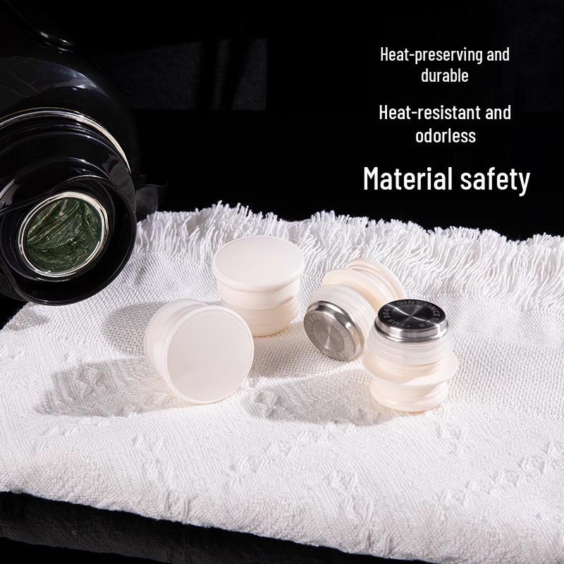 Silicone Hot Water Bottle and Thermos Stopper/Lid