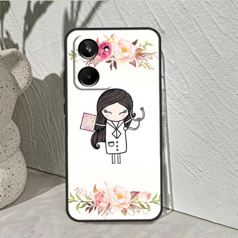 

Medical Doctor Nurse Student For Realme 15 14 10 11 12 13 Pro Plus C65 C67 C75 C63 C61 C55 C51 C53 C35 GT6 GT7 Pro Case Realme 14 Pro Plus