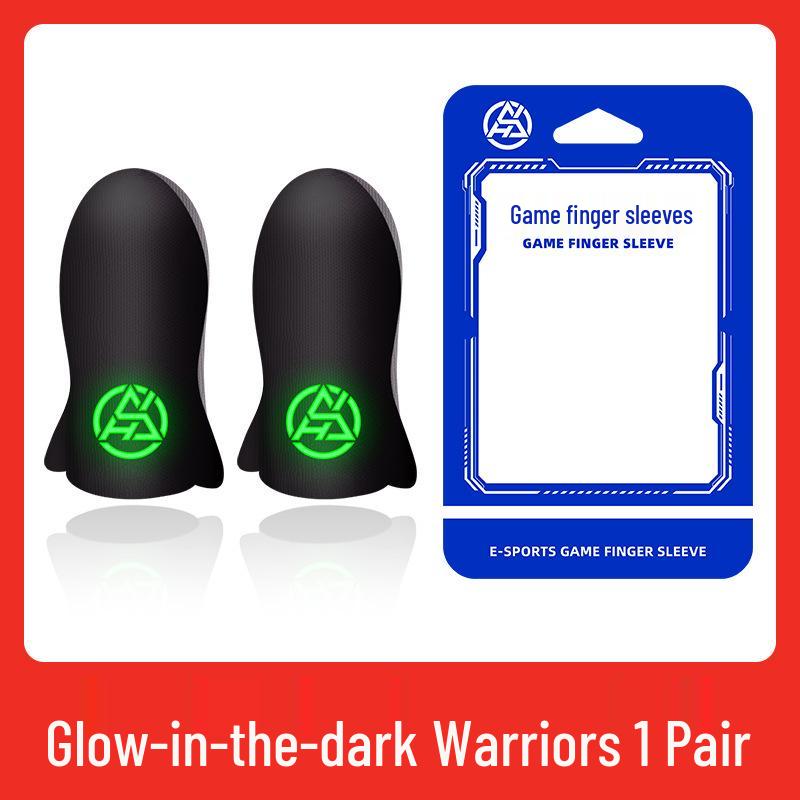 

Luminous Sweatproof E-sports Finger Cots for Touchscreen Gaming