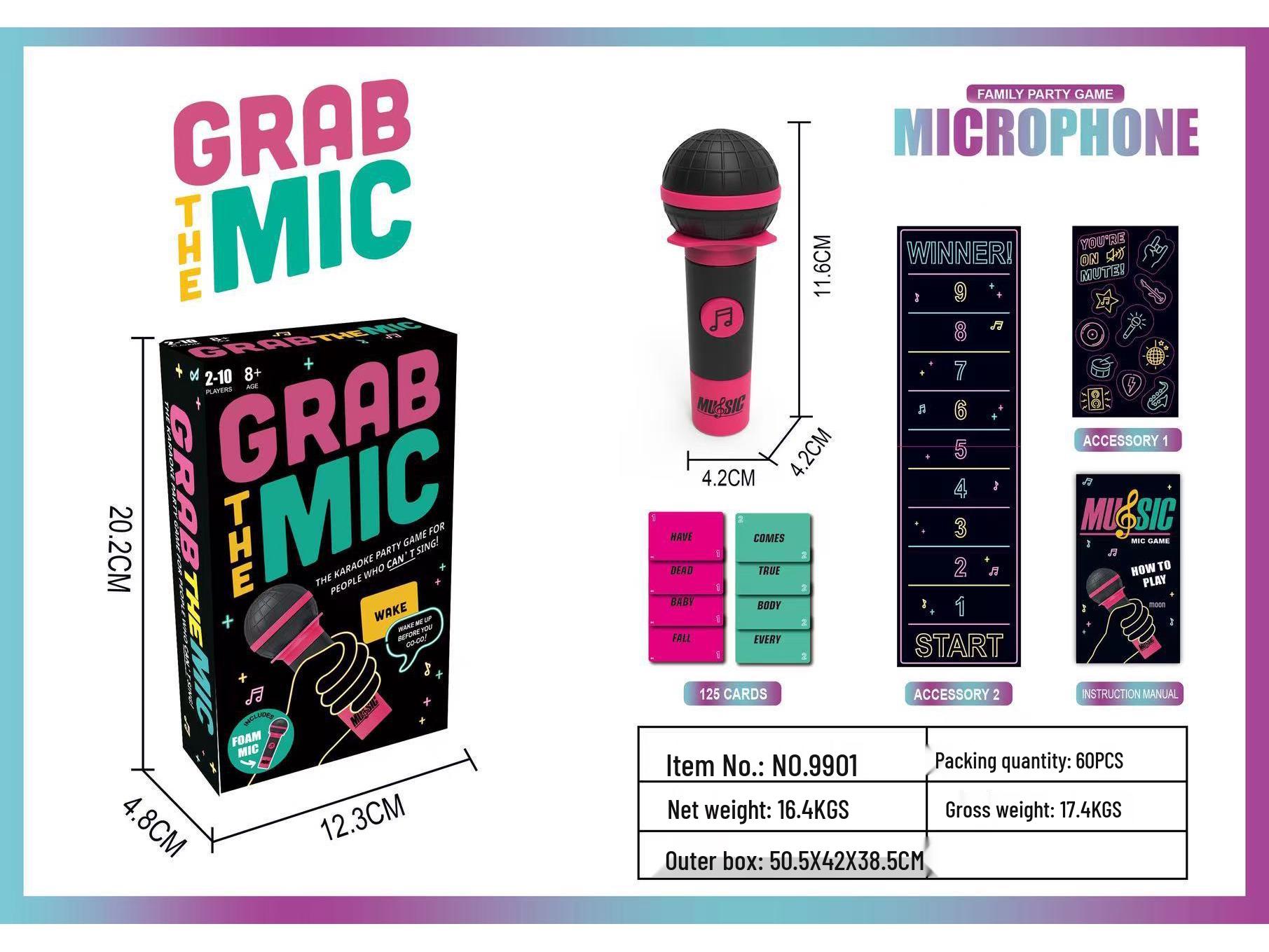 

Temu Lucky Egg Exciting Karaoke Card Game